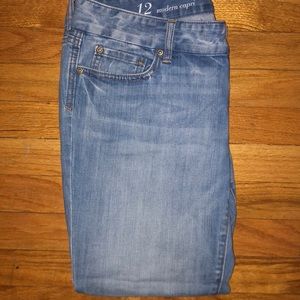 Woman’s  Ann Taylor Loft jean capris